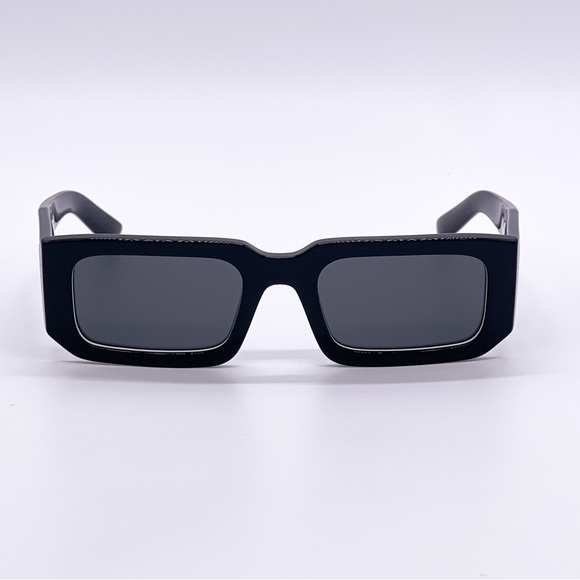 NEW PR06YS 09Q5S0 PRADA UNISEX SUNGLASSES PRADA SPR 06Y BLACK EYEWEAR PR 06YS - Picture 3 of 11